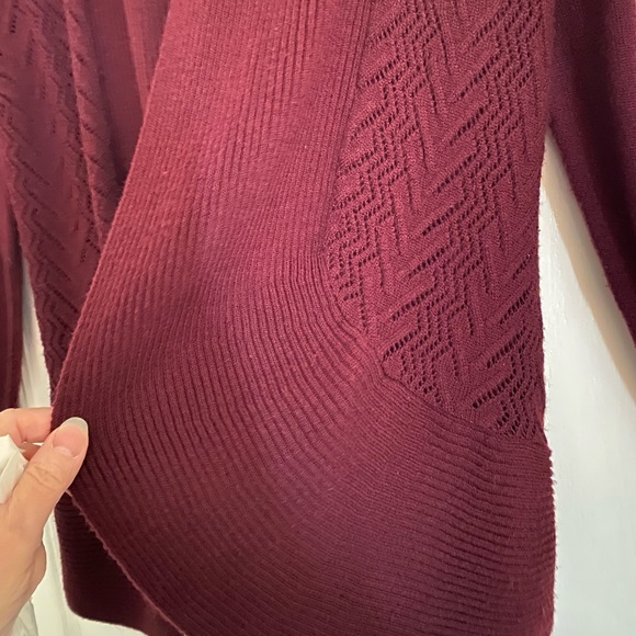 Croft and Barrow Cardigan Sweater with inside top - Picture 5 of 9